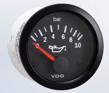 vdo oil pressure gauge